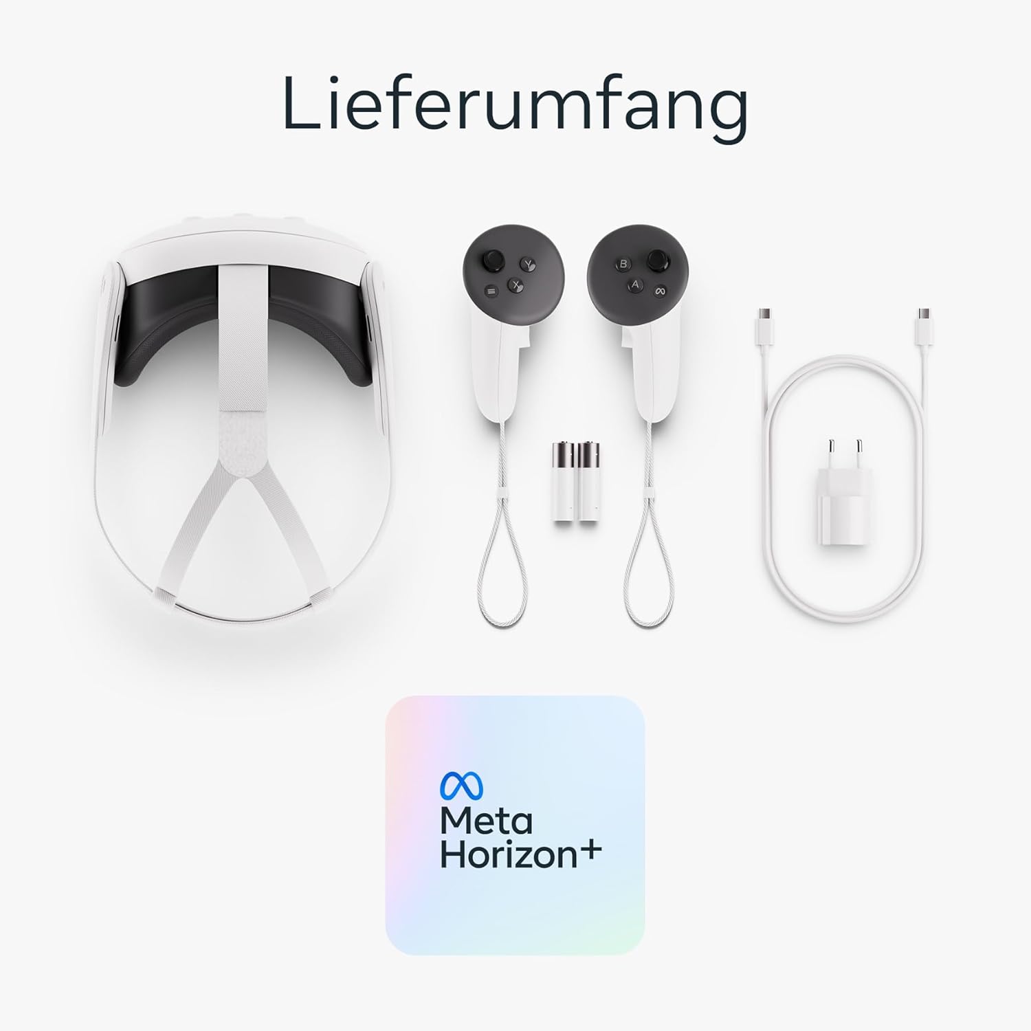Meta Quest 3 512 GB – die leistungsstärkste Quest – ultimative Mixed-Reality-Erlebnisse – All-in-One-Headset mit Controllern, 4K-Auflösung + Infinite Display