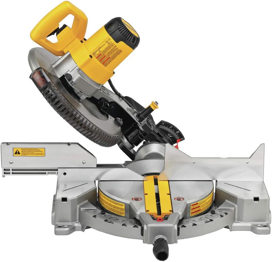 DEWALT 30,5 cm Gehrungssäge, 15 Ampere, einzelne Fase, Verbindung (DWS715)