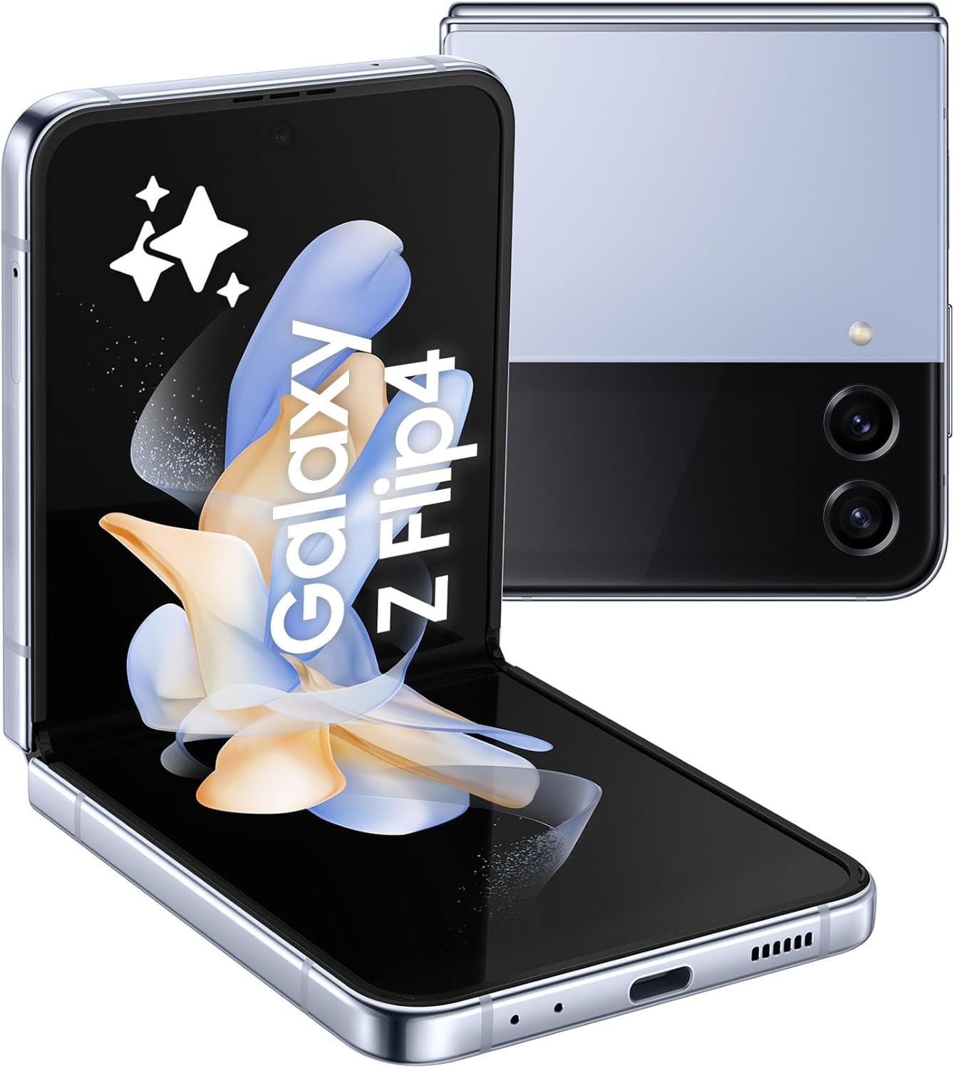 Samsung Galaxy Z Flip4 5G Smartphone Android Klapphandy 128GB, Graphite, inkl. 36 Monate Herstellergarantie