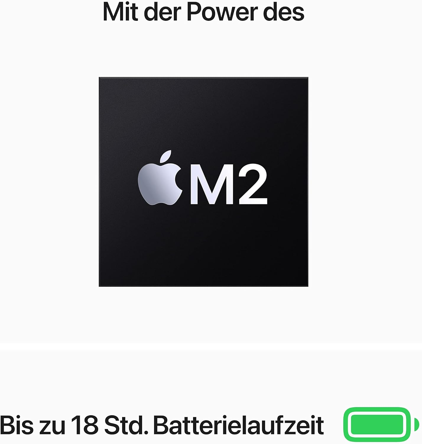 Apple MacBook Air Laptop mit M2 Chip: 13,6