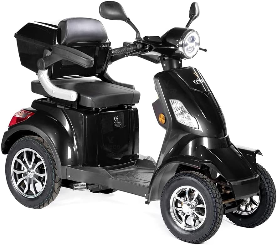 VELECO Seniorenmobil 4-Rad Elektromobil ElektroRoller 1000W FASTER