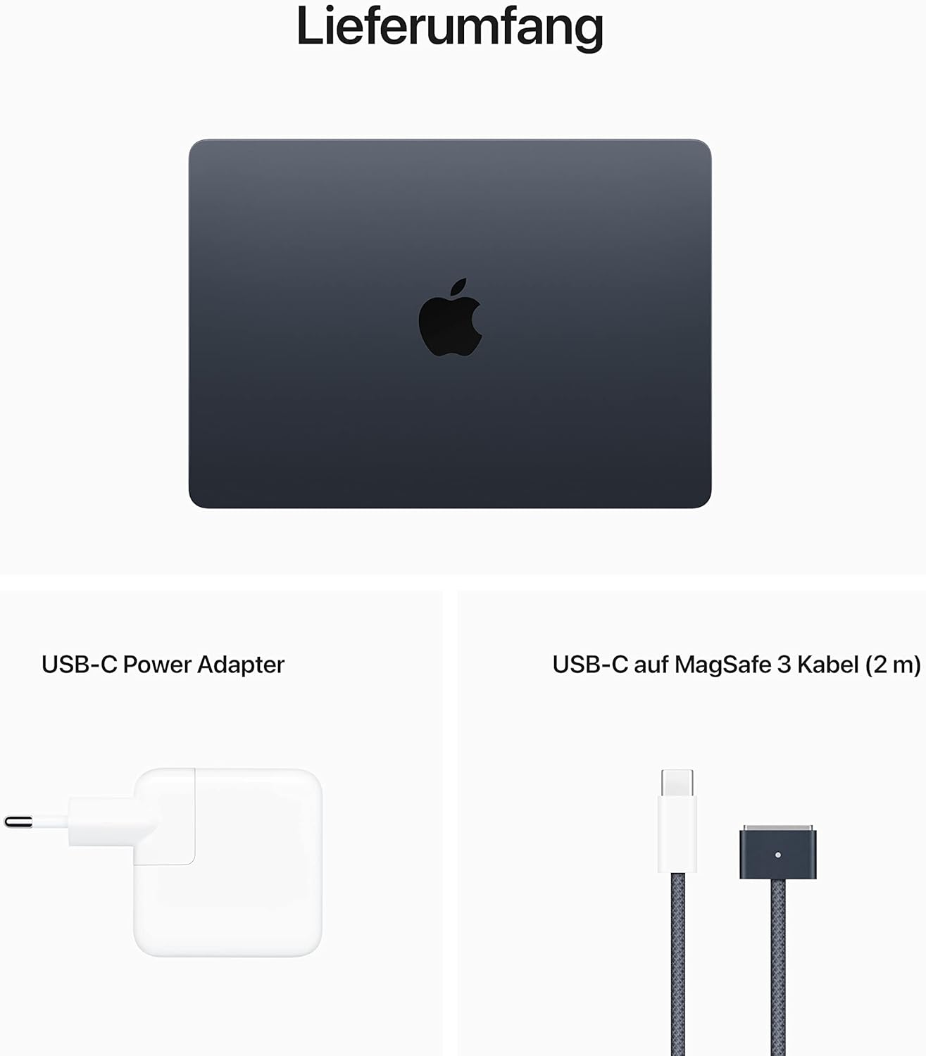 Apple MacBook Air Laptop mit M2 Chip: 13,6