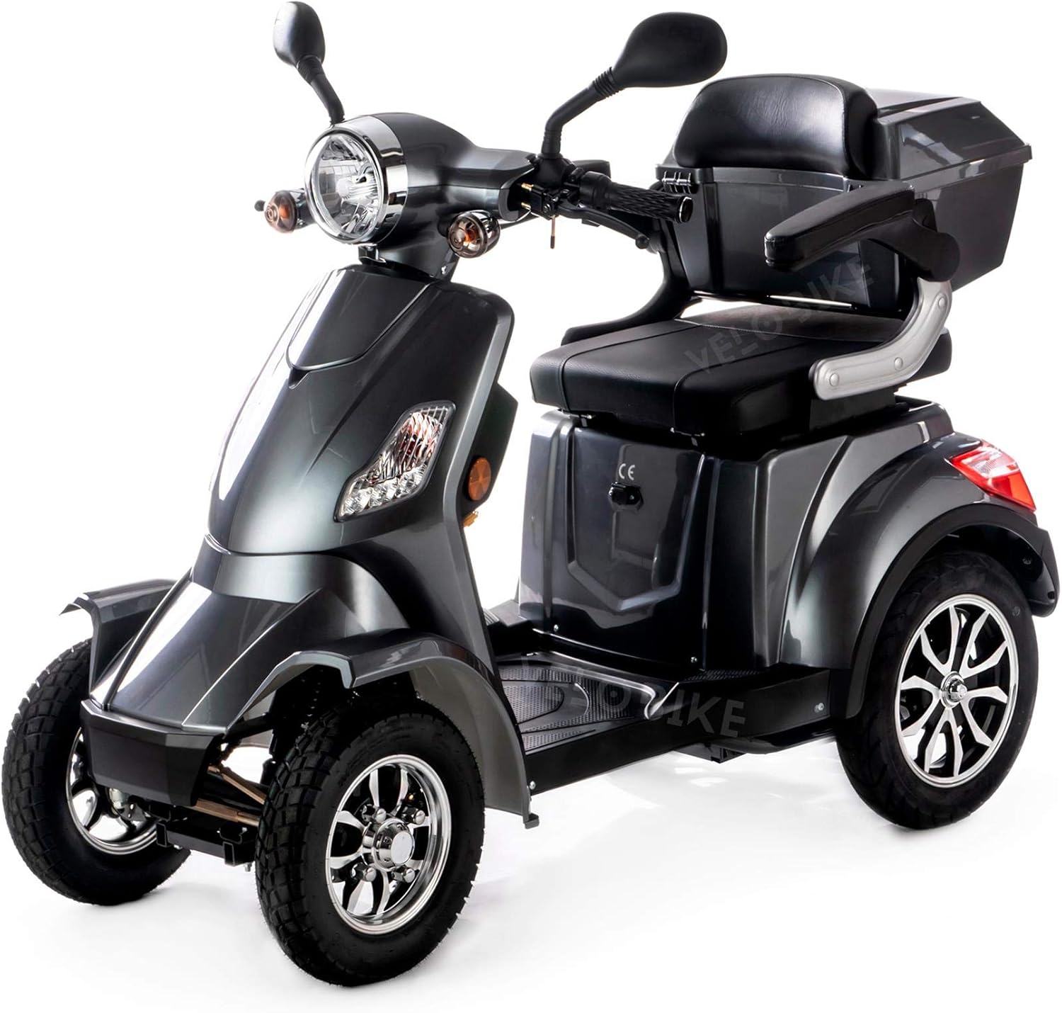 VELECO Seniorenmobil 4-Rad Elektromobil ElektroRoller 1000W FASTER