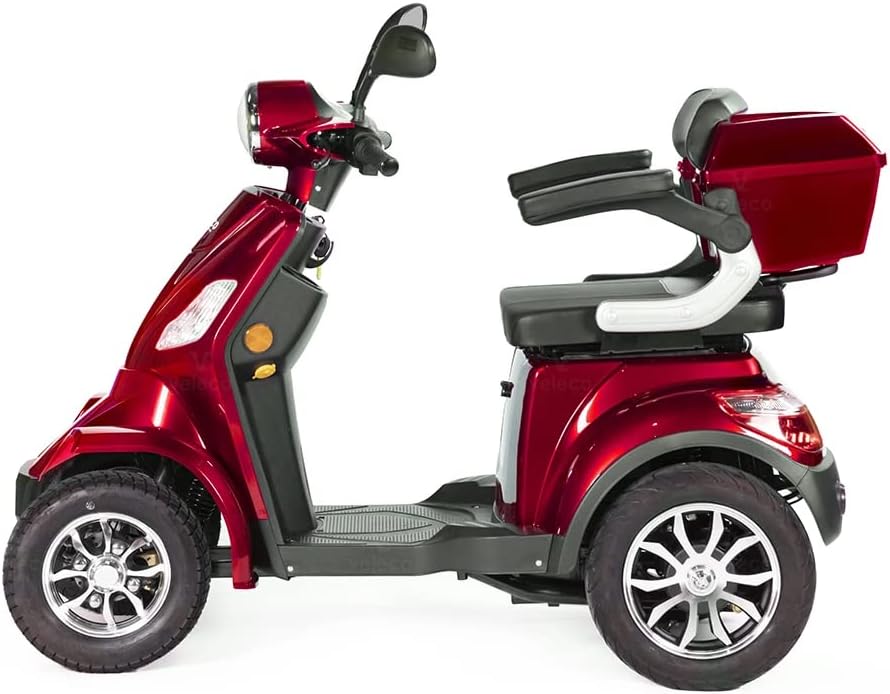 VELECO Seniorenmobil 4-Rad Elektromobil ElektroRoller 1000W FASTER