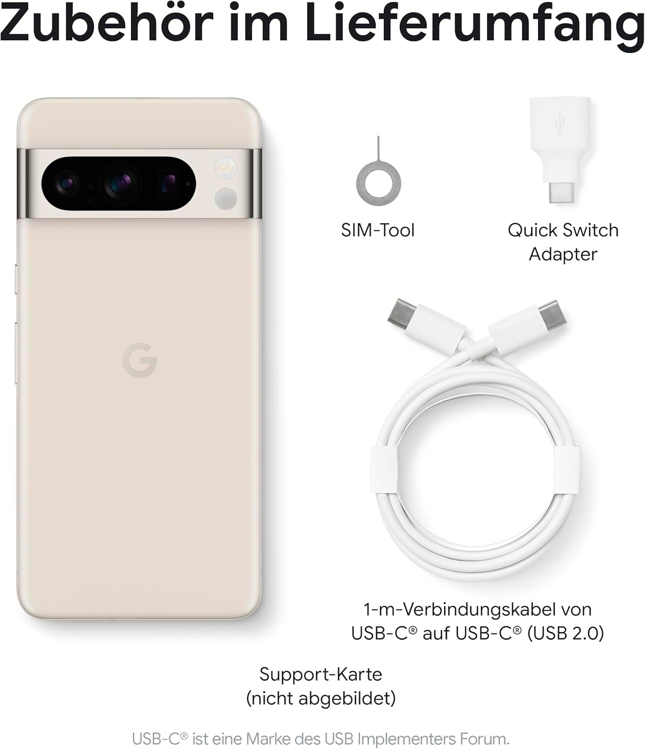 Google Pixel 8 Pro – Android Smartphone ohne SIM-Lock mit Teleobjektiv, langer Akkulaufzeit und Super Actua Display – Obsidian, 128GB