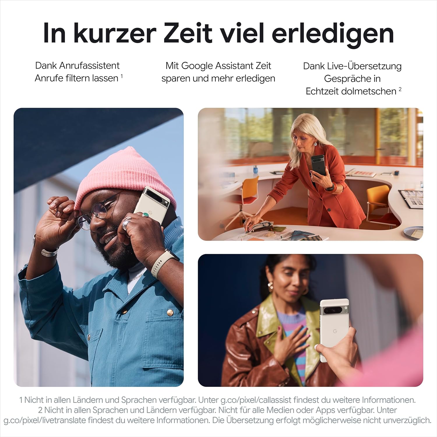 Google Pixel 8 Pro – Android Smartphone ohne SIM-Lock mit Teleobjektiv, langer Akkulaufzeit und Super Actua Display – Obsidian, 128GB