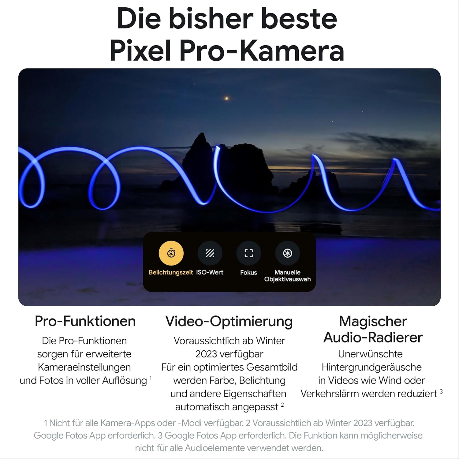 Google Pixel 8 Pro – Android Smartphone ohne SIM-Lock mit Teleobjektiv, langer Akkulaufzeit und Super Actua Display – Obsidian, 128GB