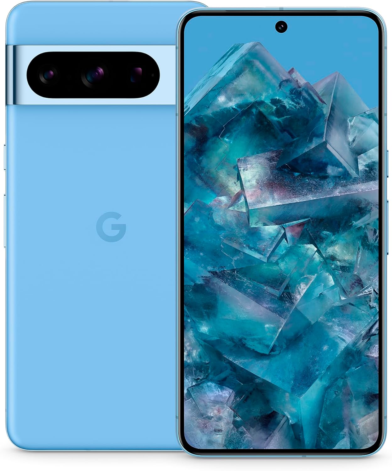 Google Pixel 8 Pro – Android Smartphone ohne SIM-Lock mit Teleobjektiv, langer Akkulaufzeit und Super Actua Display – Obsidian, 128GB