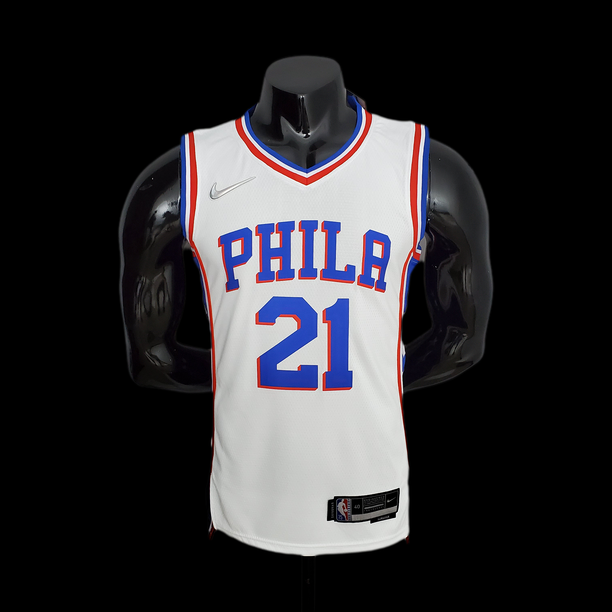 Maillot Philadelphia 76ers 21 EMBIID NBA Basket