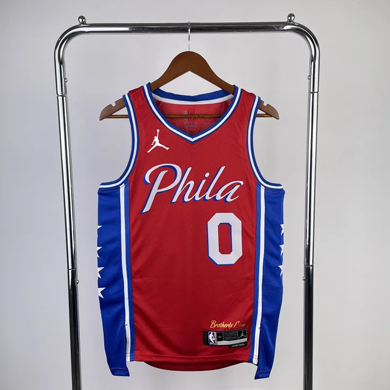 Maillot  Philadelphia 76ers MAXEY 0 NBA Basket