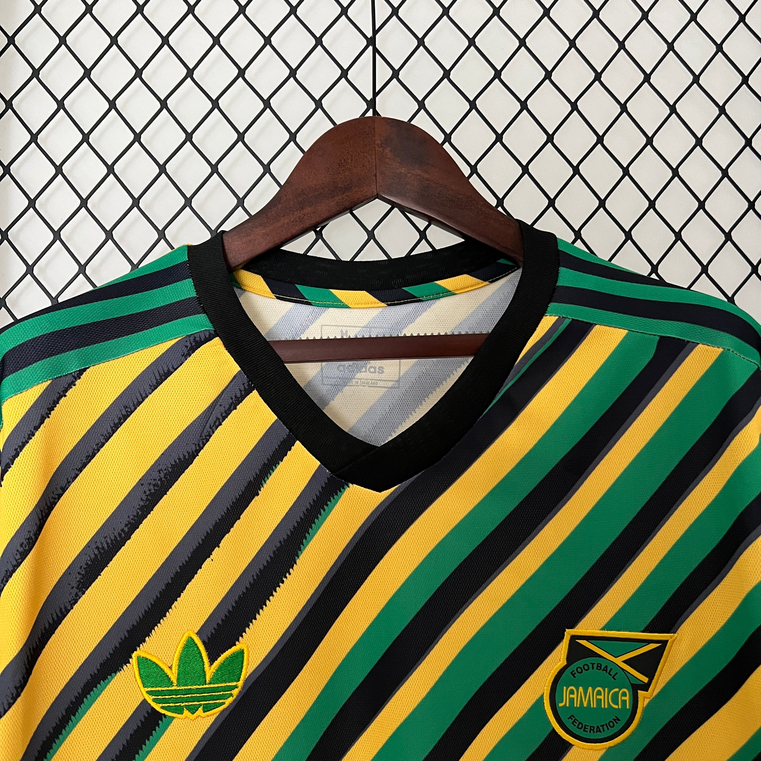 Jamaique maillot foot pre match 2024 2025