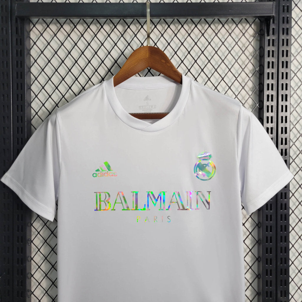 RLM Maillot foot Balmain blanc 2023 2024