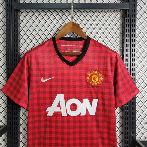 Manchester United maillot foot Retro 2012 2013