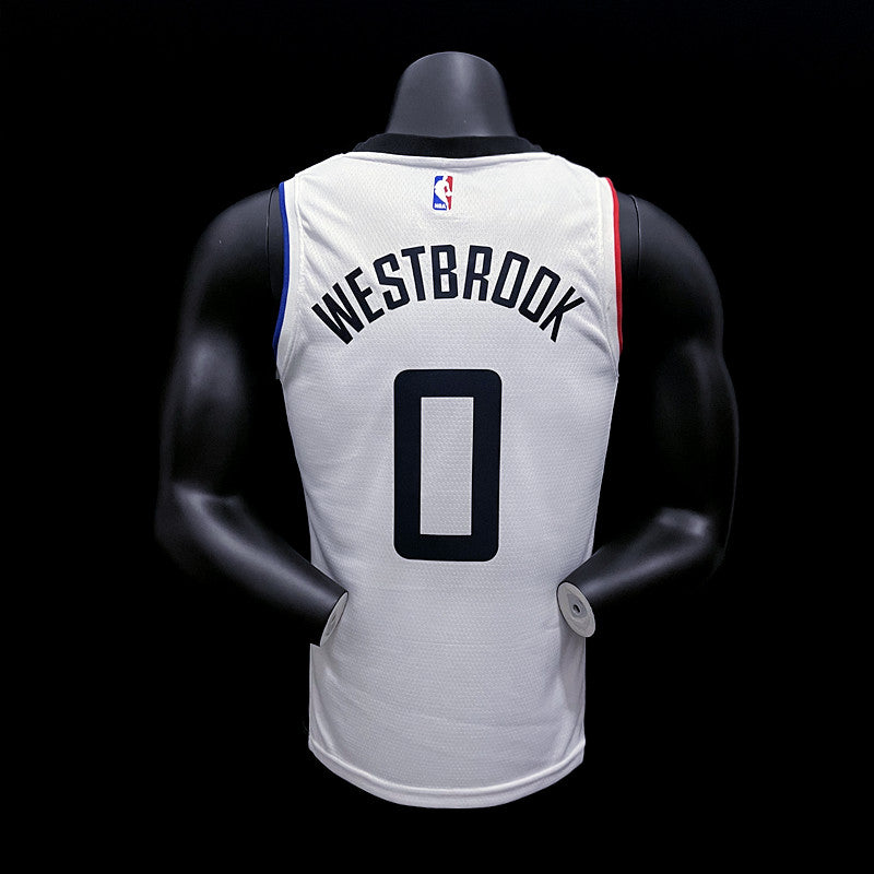 Maillot Los Angeles Clippers 0 Westbrook  NBA Basket