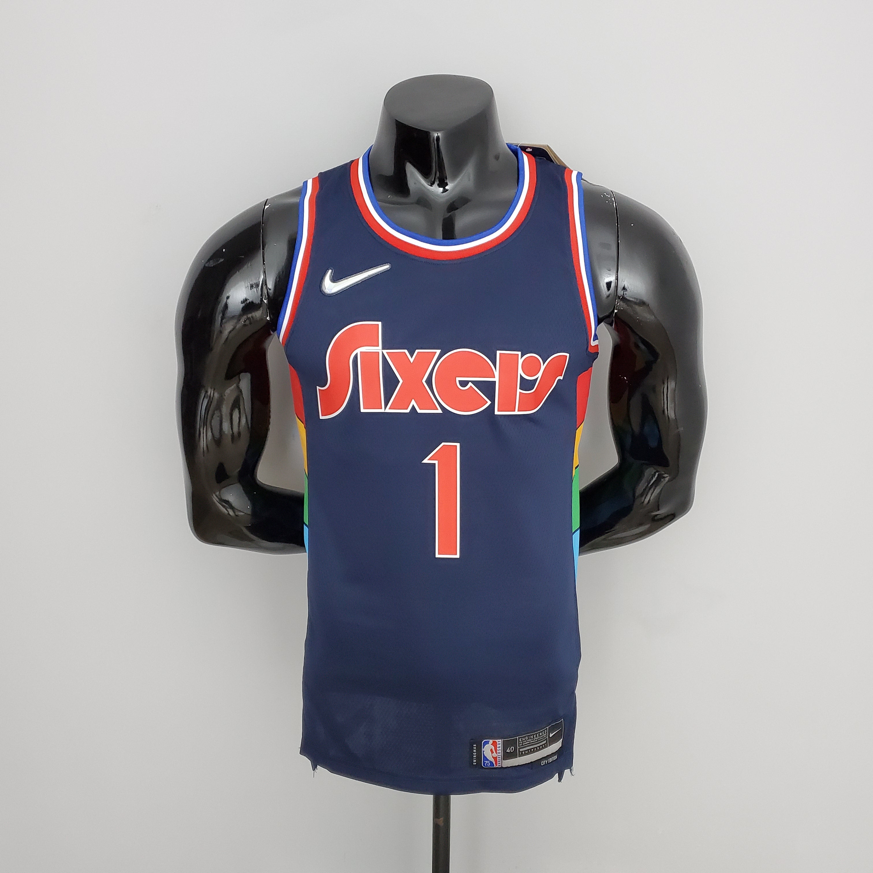 Maillot Philadelphia 76ers 1 Harden NBA Basket