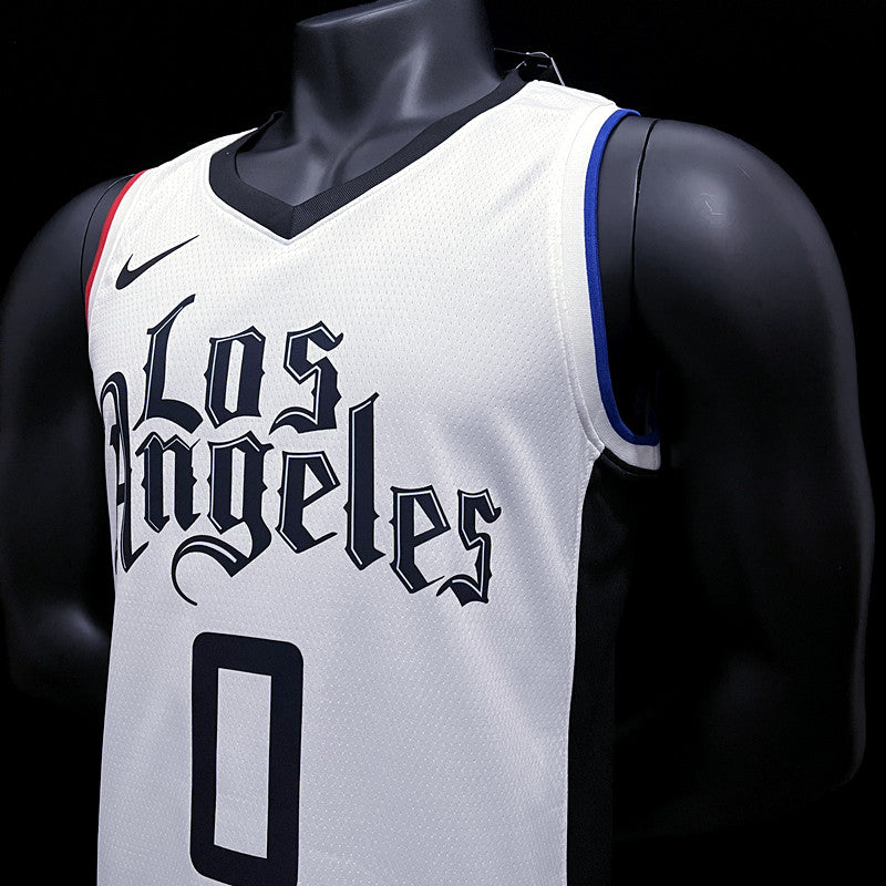 Maillot Los Angeles Clippers 0 Westbrook  NBA Basket