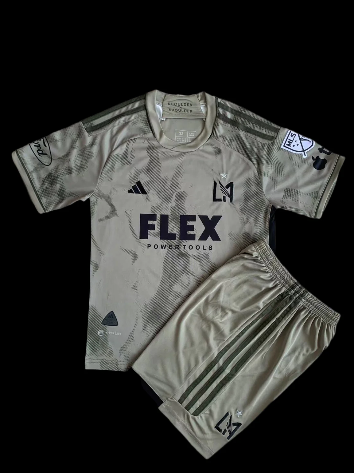 Kit maillot Los Angeles FC 2023 2024