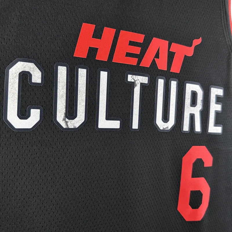 Maillot Miami Heat JAMES 6 NBA Basket 2023 2024€35.99