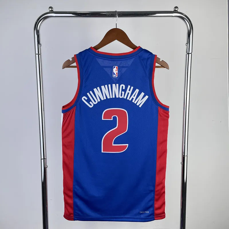 Maillot Detroit Pistons CUNNINGHAM 2 NBA Basket 2023 2024€35.99