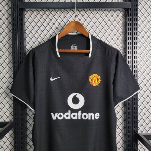 Manchester United maillot foot Retro 2003 2004 Extérieur