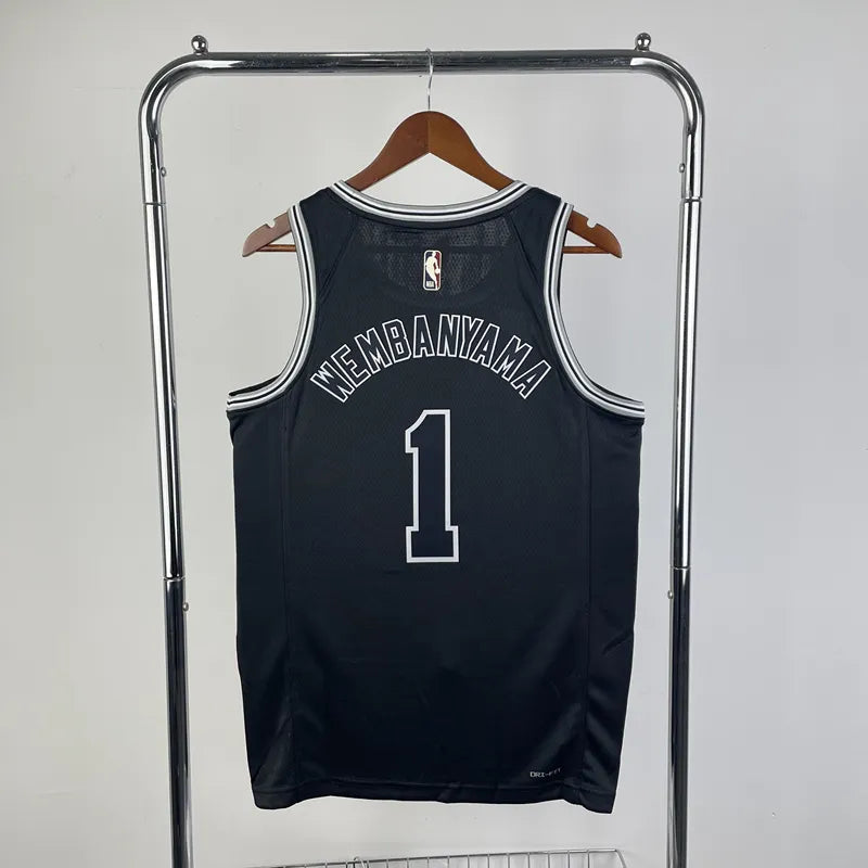 Maillot San Antonio Spurs 1 WEMBANYAMA NBA Basket€20.99
