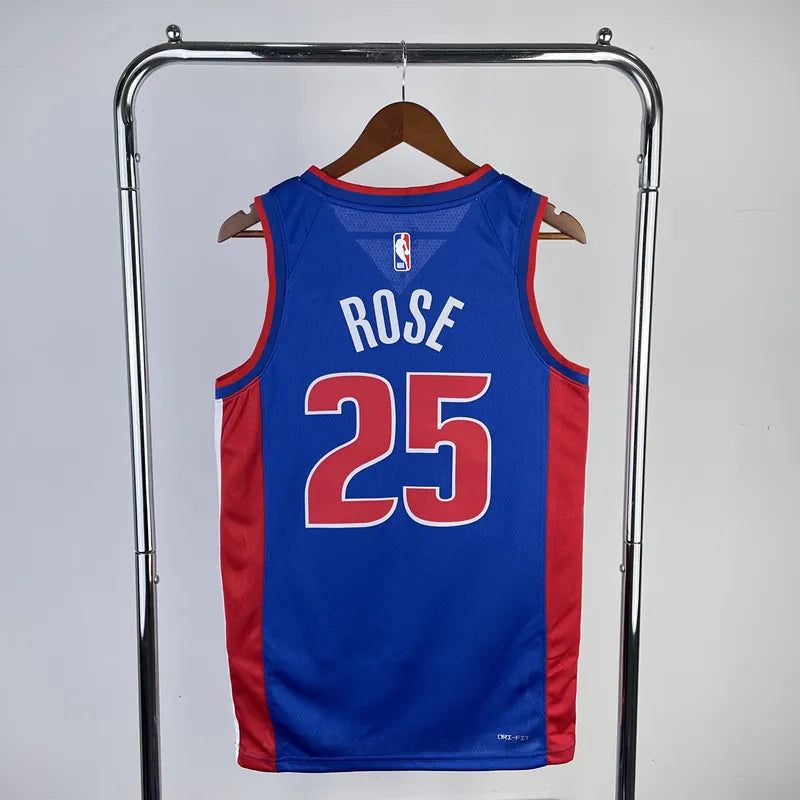 Maillot Detroit Pistons ROSE 25 NBA Basket 2023 2024€35.99