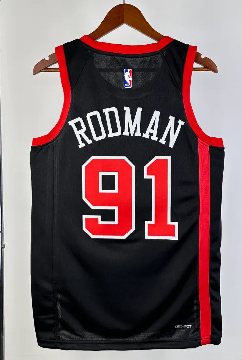Maillot Chicago Bull RODMAN 91 NBA Basket 2023 2024€35.99