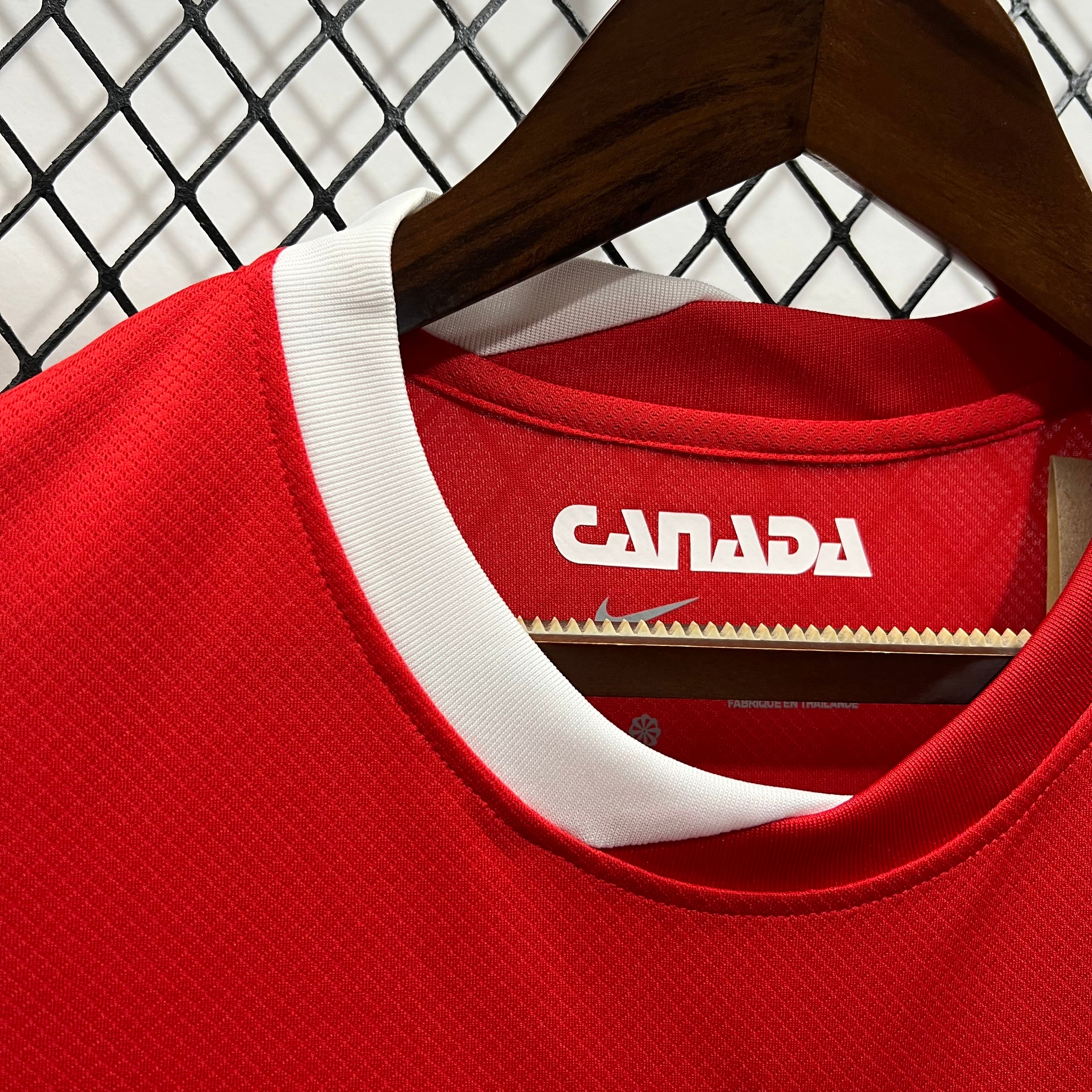 Canada maillot foot 2024 2025 domicile