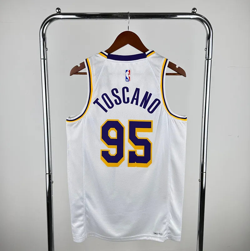 Maillot Los Angeles Lakers 95 TOSCANO NBA Basket