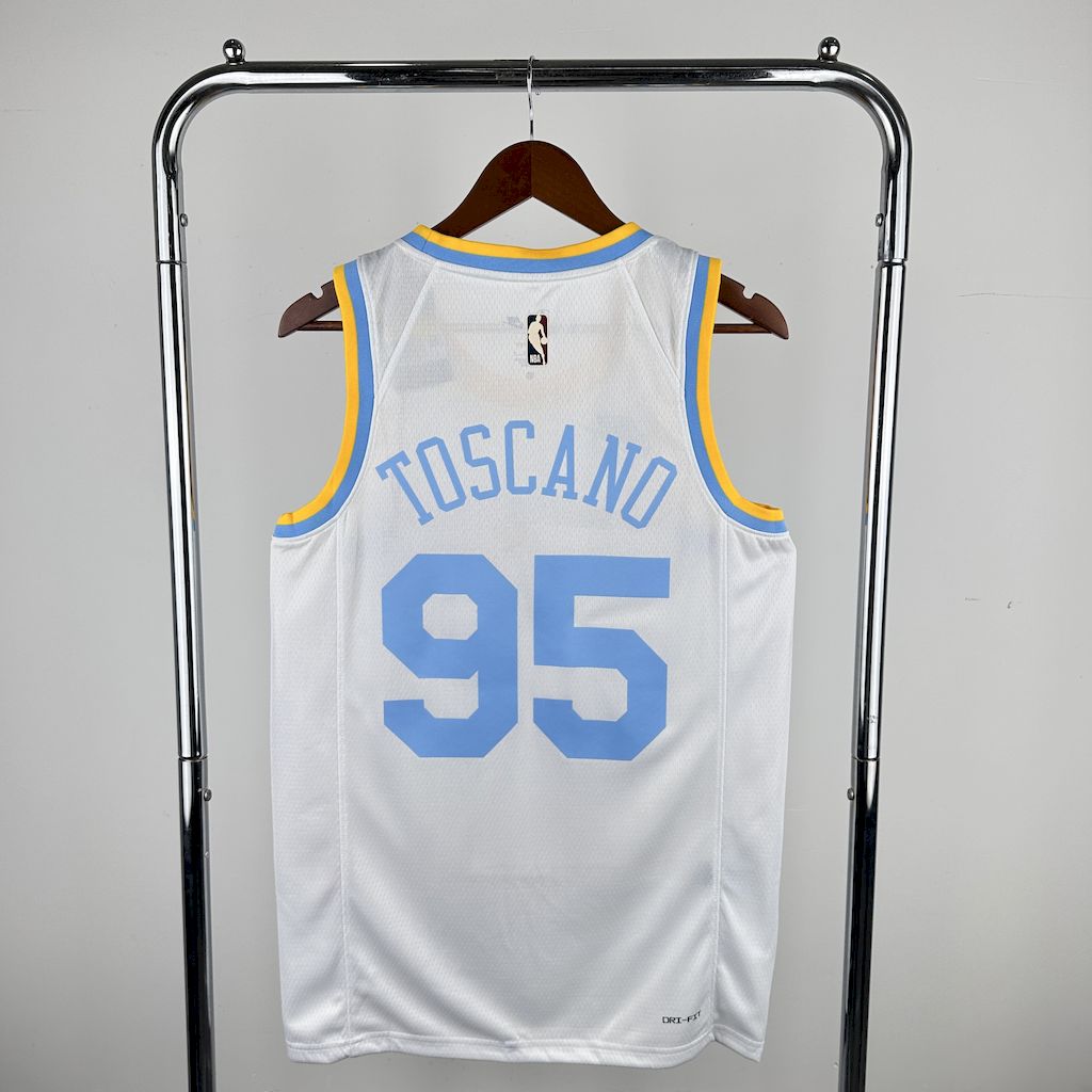 Maillot Los Angeles Lakers 95 TOSCANO NBA Basket