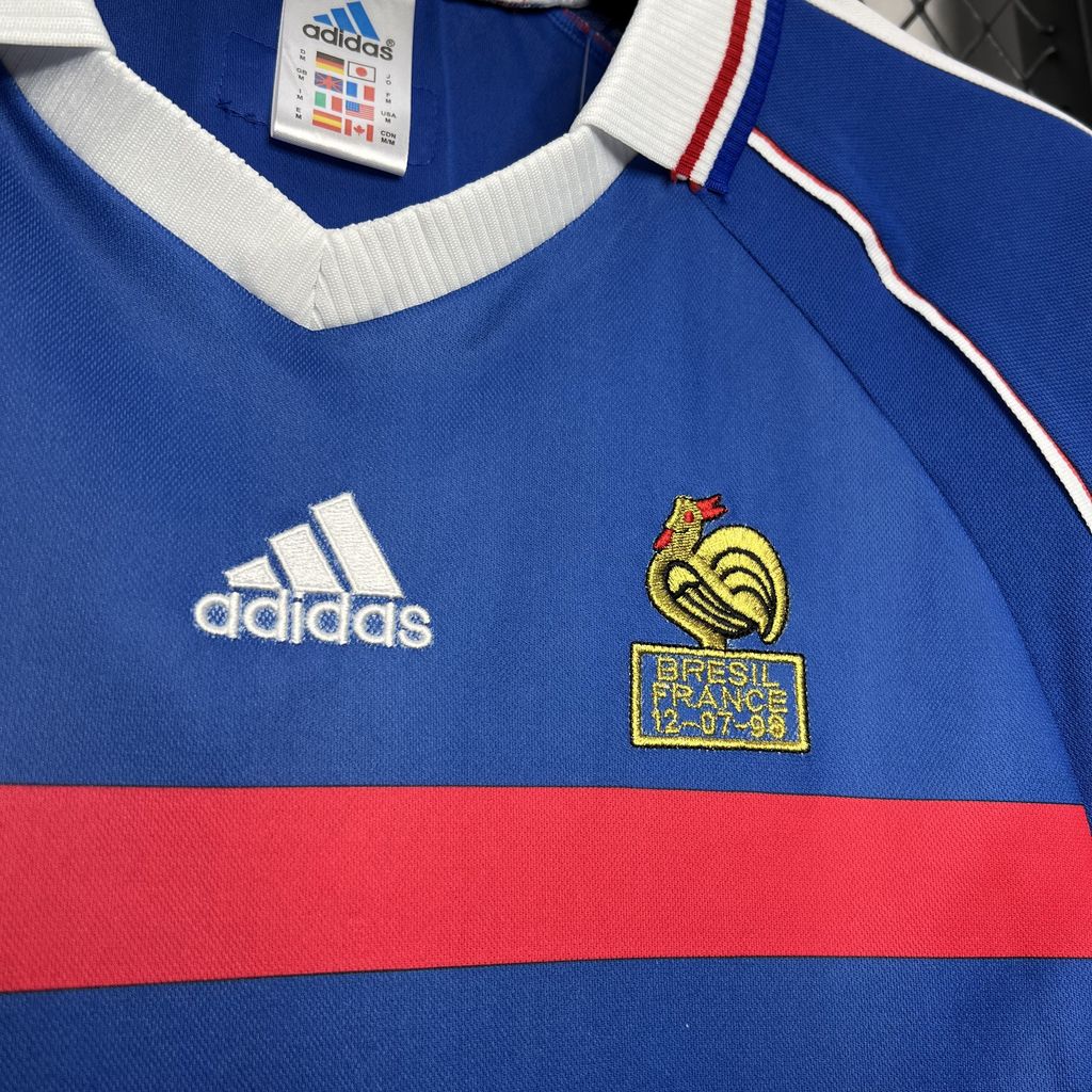Équipe de France maillot foot 1998 retro€19.99