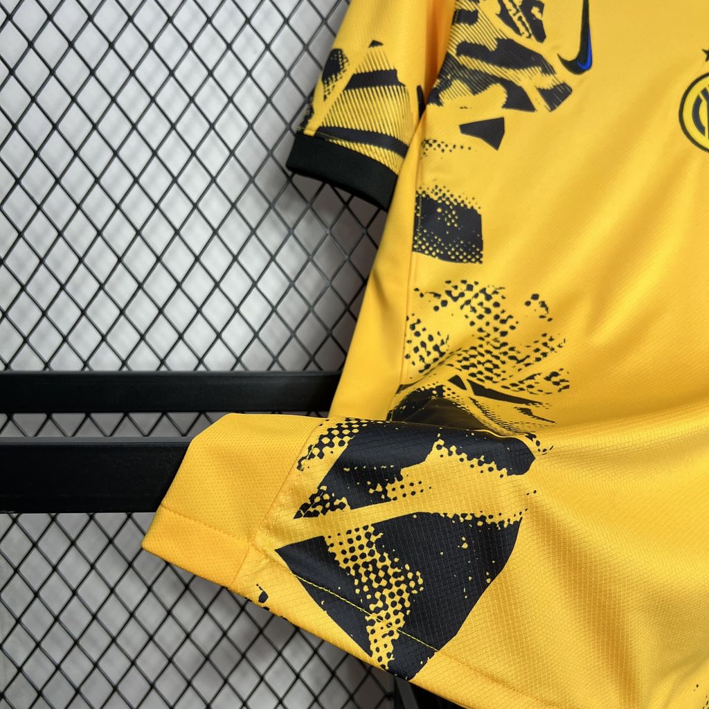 Inter Milan maillot foot third 2024 2025 jaune