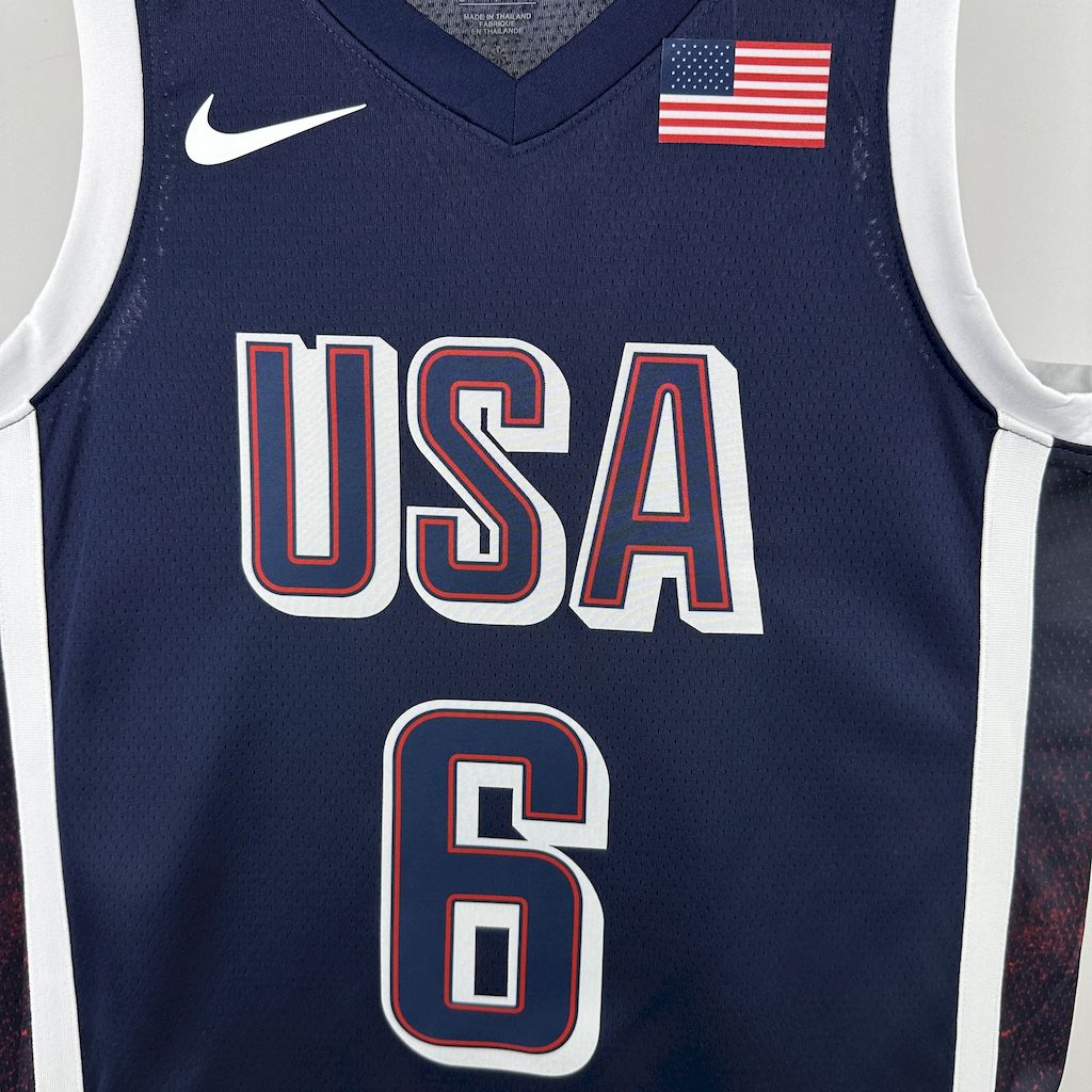 Maillot USA 6 JAMES NBA Basket€19.99