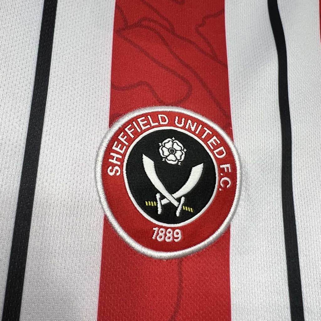 Sheffield maillot foot domicile 2024 2025