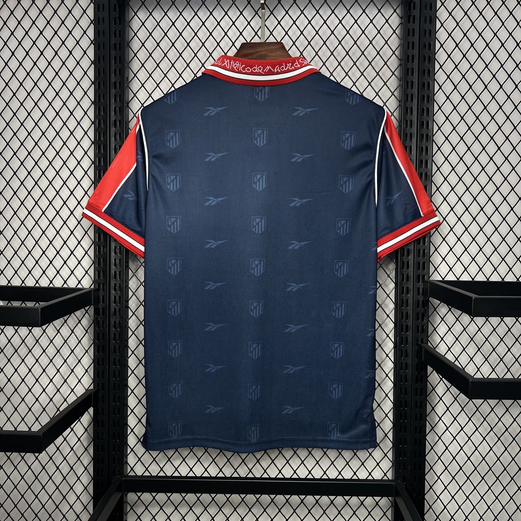 Atletico Madrid maillot foot rétro 1998 1999