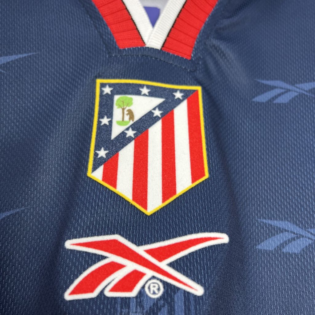 Atletico Madrid maillot foot rétro 1998 1999
