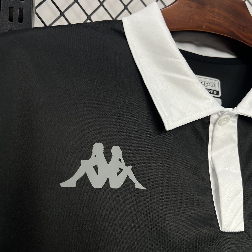 AS Monaco maillot foot noir 2024 2025