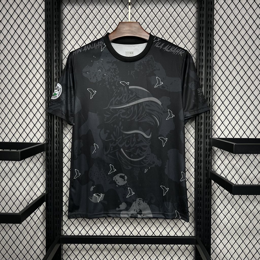 Palestine Maillot foot noir 2024 2025