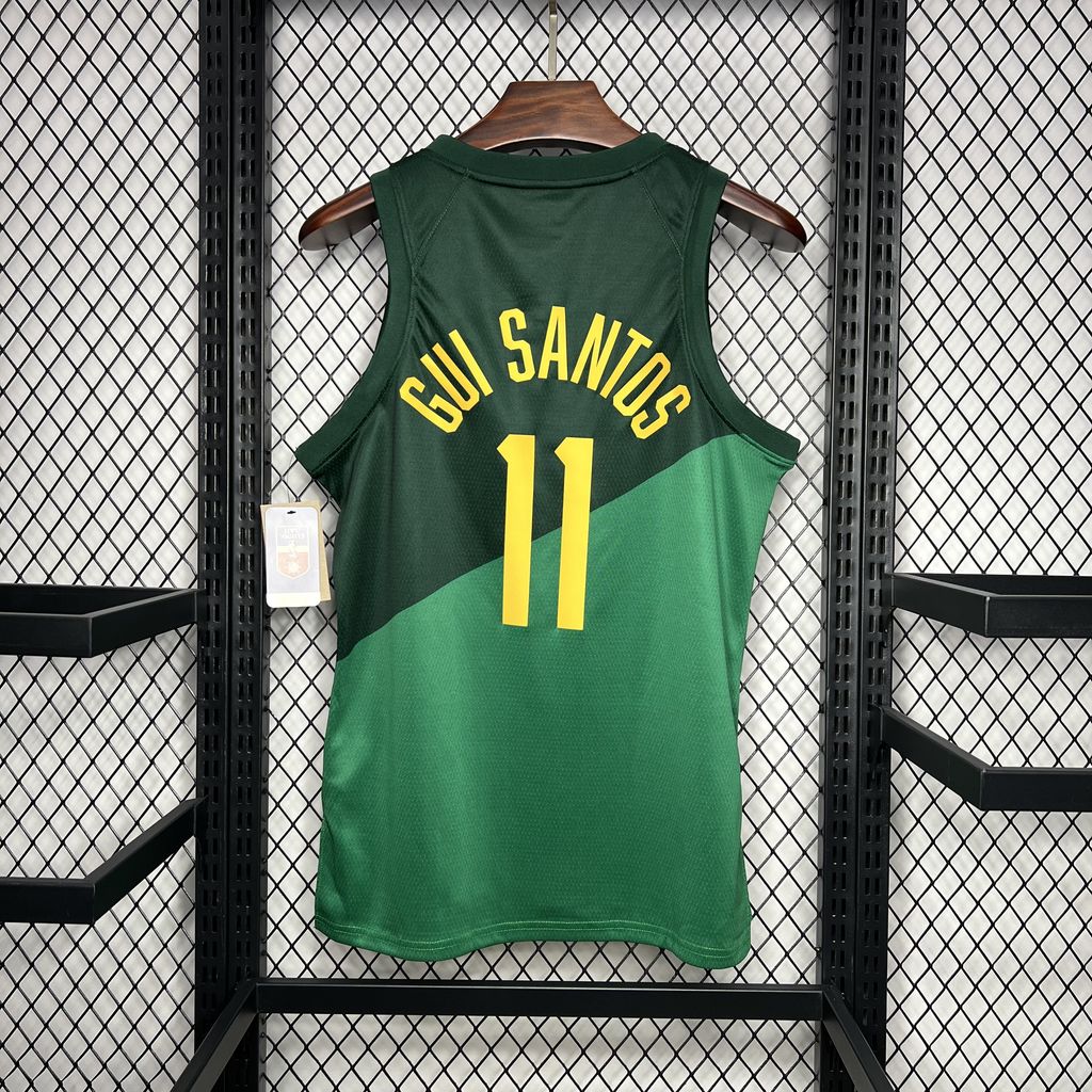 Maillot Brésil 11 L. GUI SANTOS NBA Basket€19.99