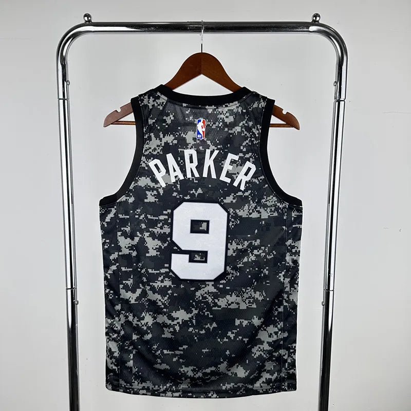 Maillot San Antonio Spurs 9 PARKER NBA Basket