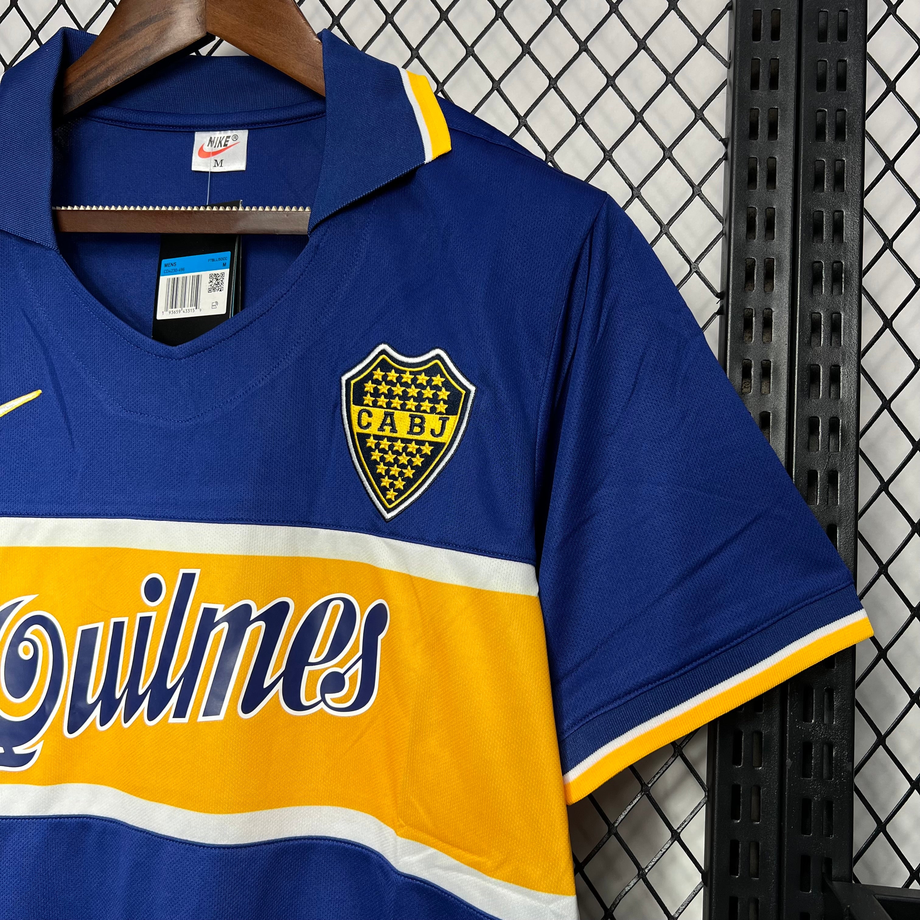 Boca Juniors Maillot Foot Retro 1996 1997