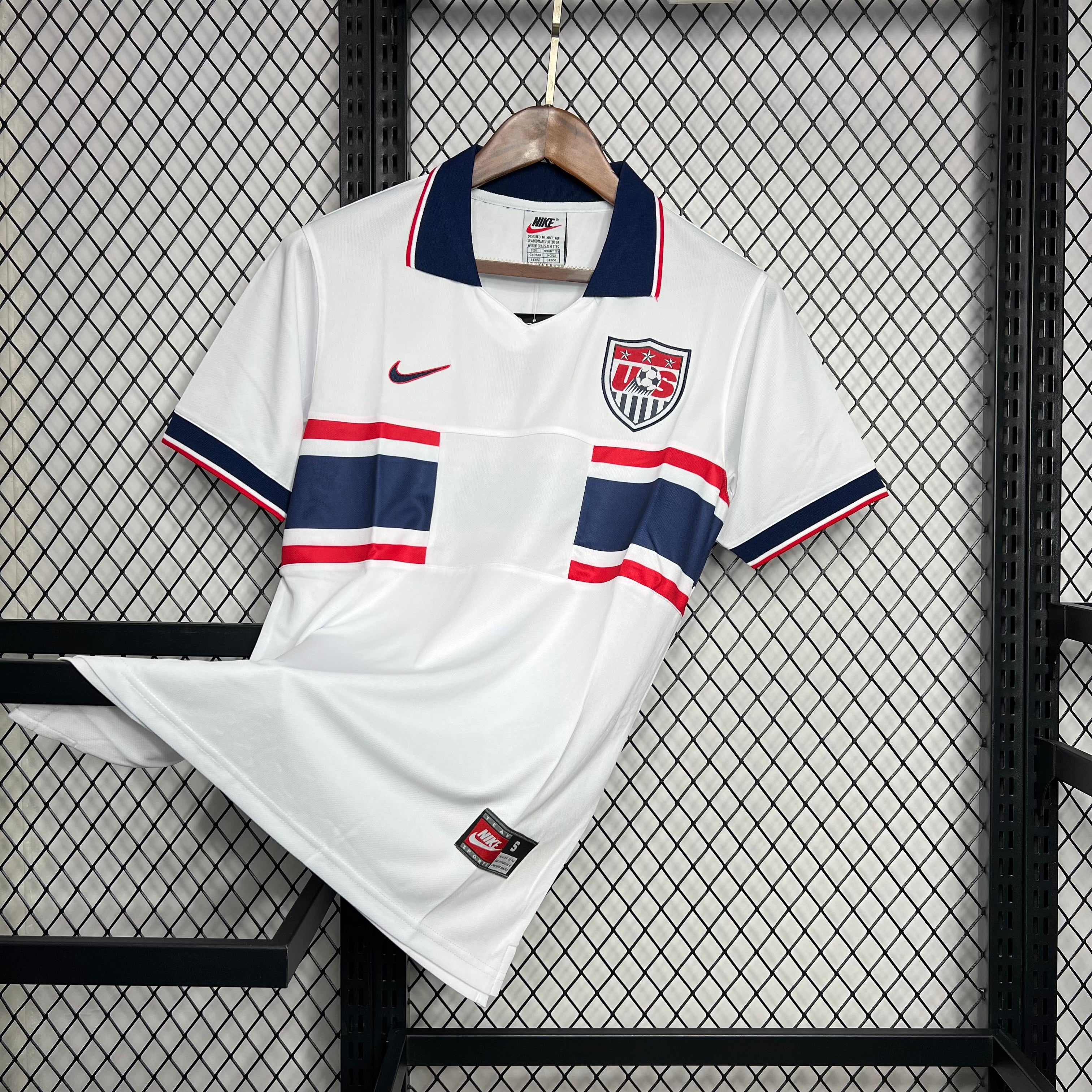 USA Maillot Foot Retro 1995