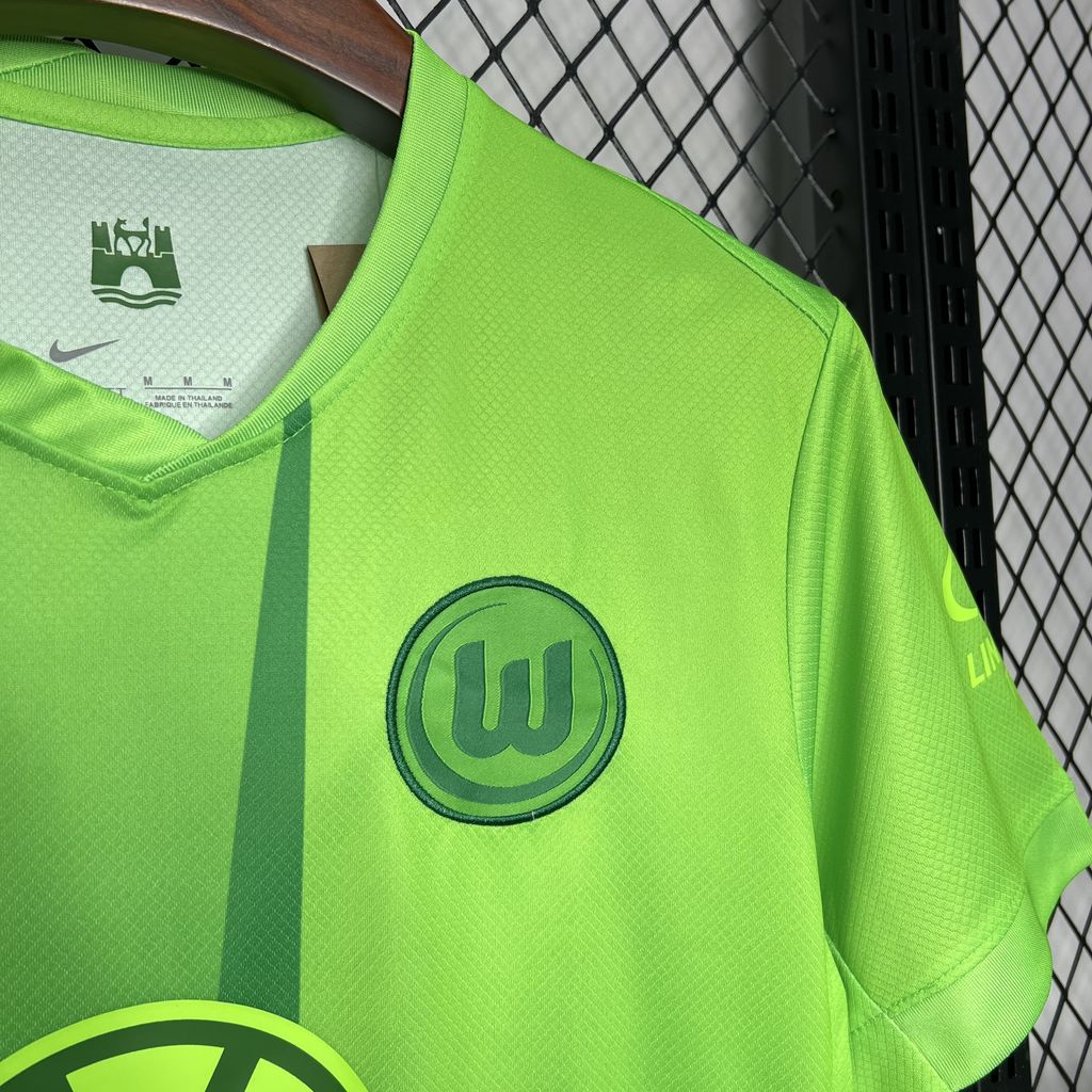 Wolfsburg Maillot foot 2024 2025 domicile