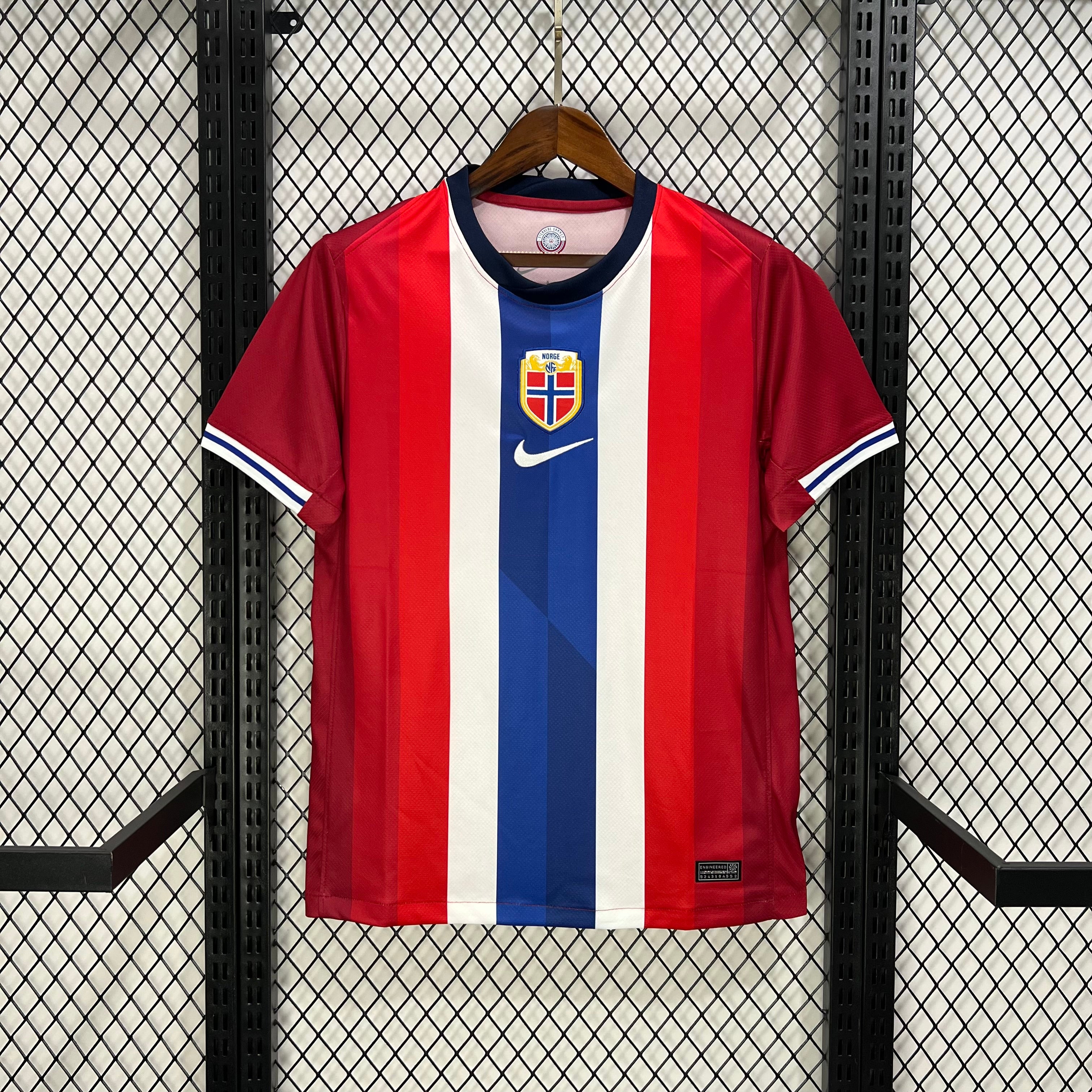 NorvĂšge maillot foot 2024 2025 domicile