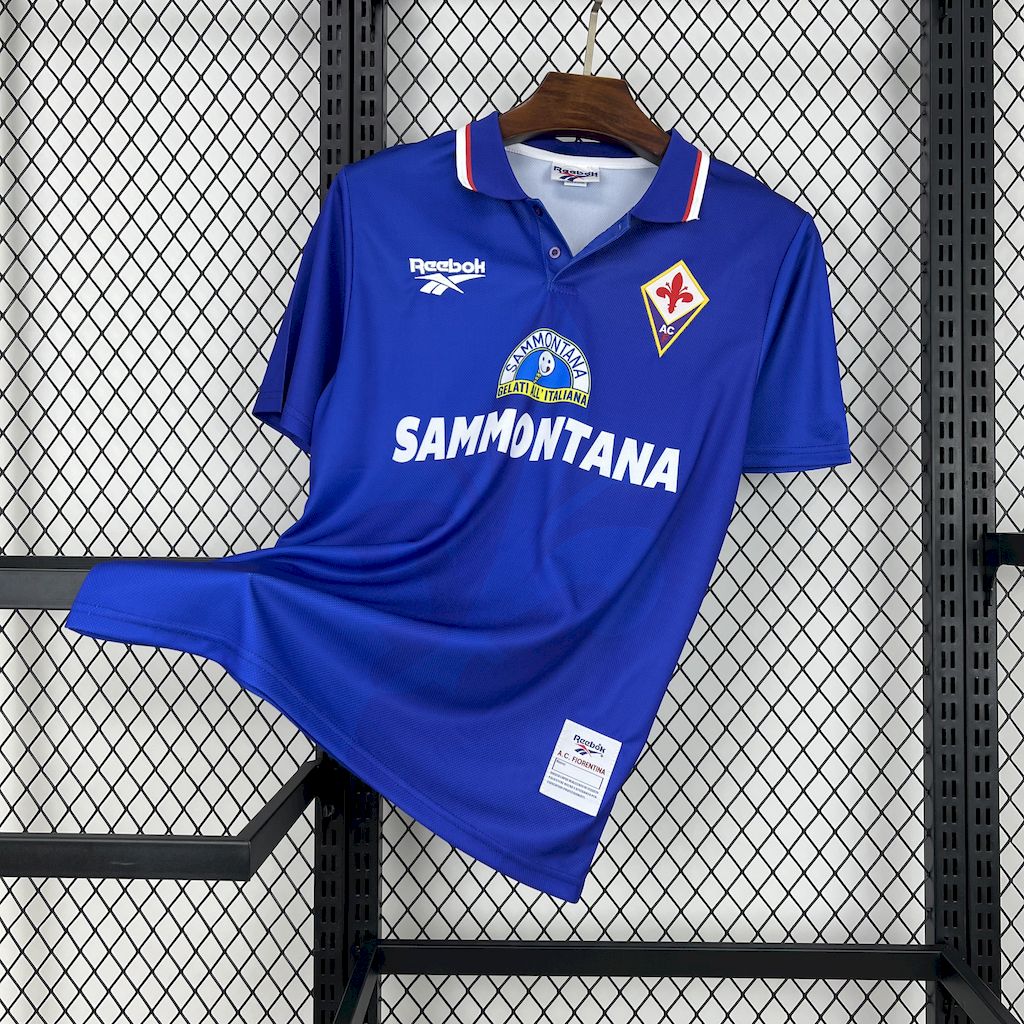 Fiorentina maillot foot 1995 1996 retro