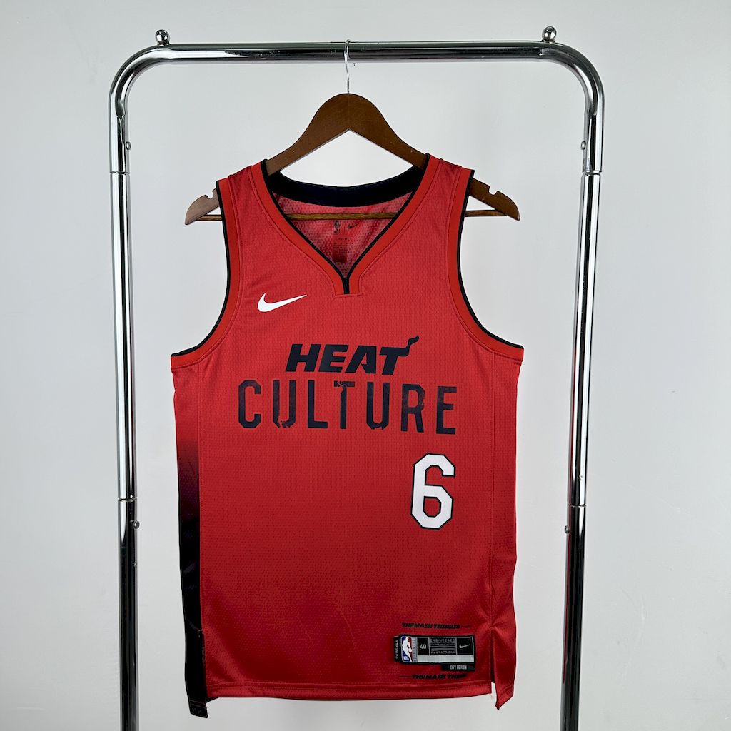 Maillot Miami Heat 6 JAMES NBA Basket