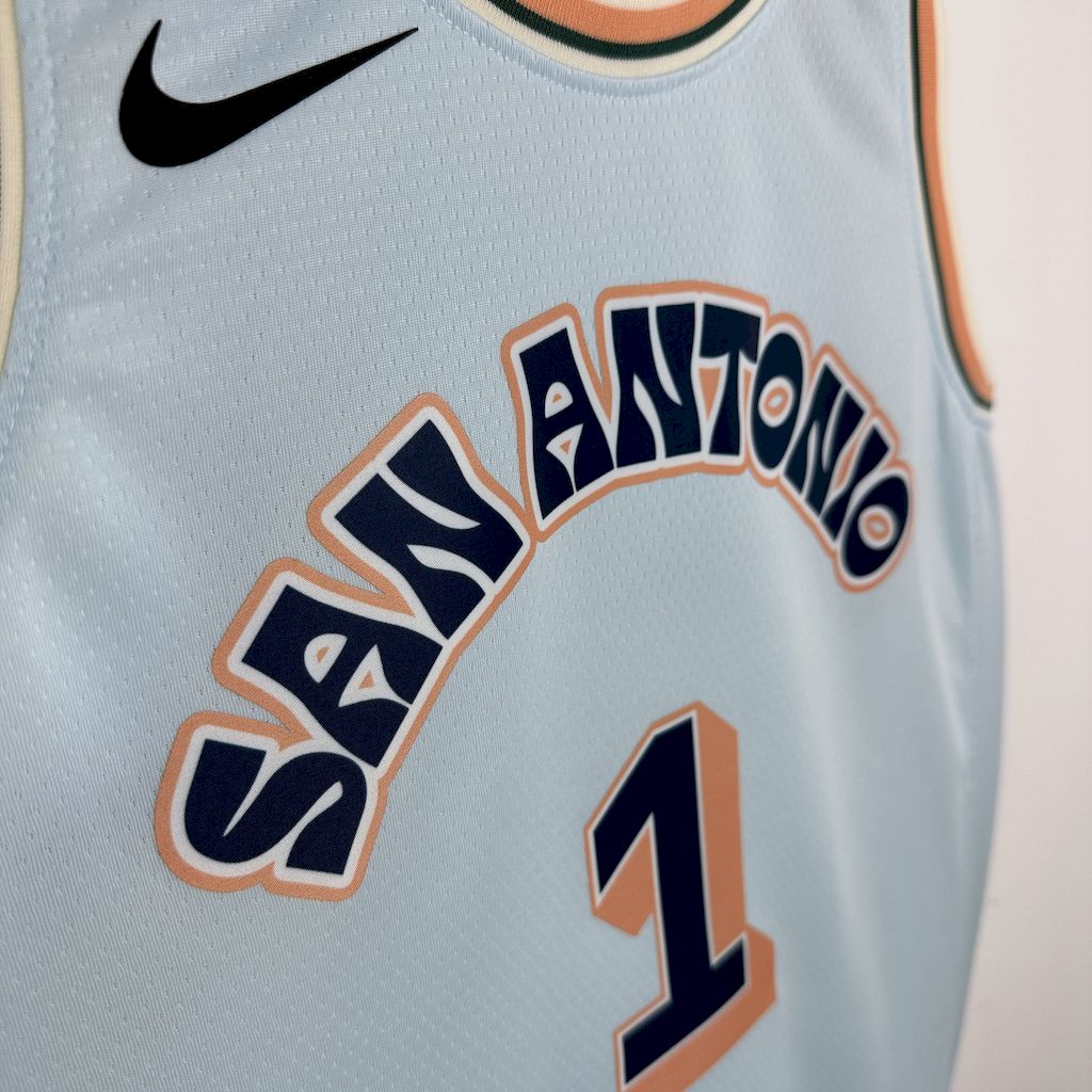 Maillot San Antonio Spurs 1 WEMBANYAMA Basket€20.99