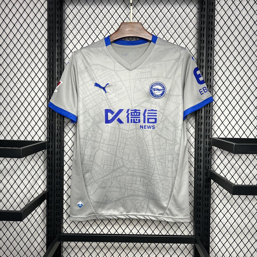 Deportivo Alaves Maillot foot extérieur 2024 2025€14.99