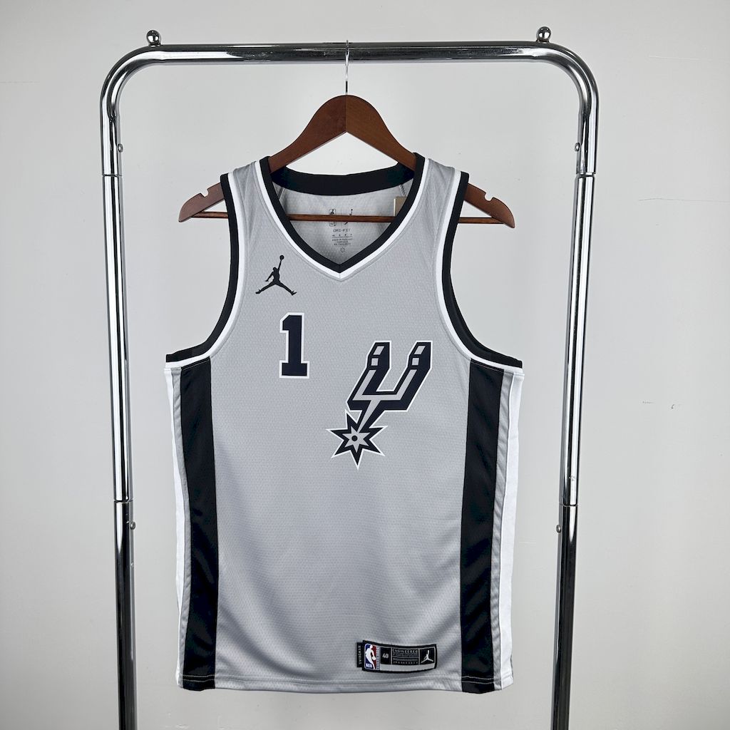 Maillot San Antonio Spurs 1 WEMBANYAMA NBA Basket€20.99