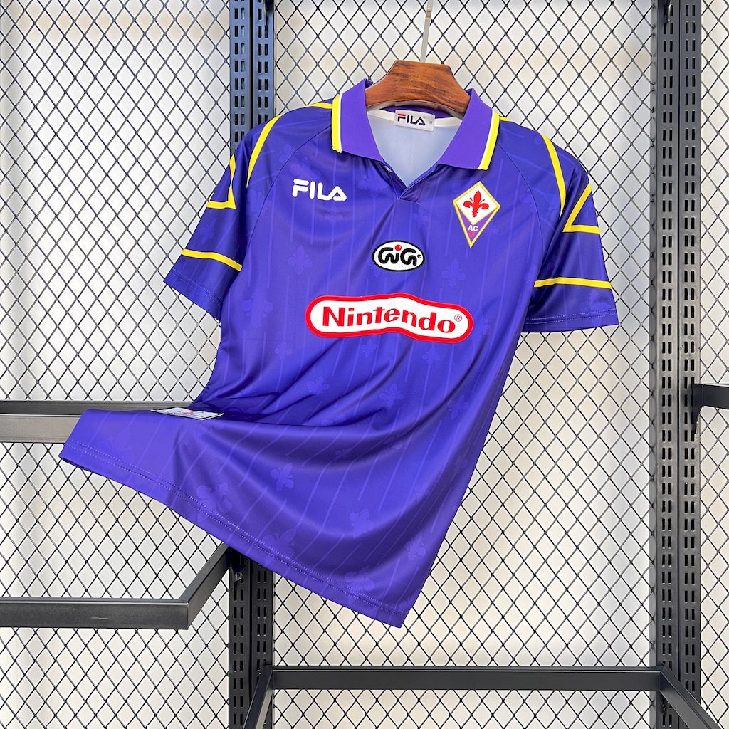 Fiorentina maillot foot 1997 1998 retro